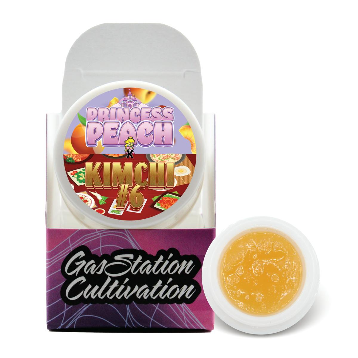 Princess Peach x Kimchi #6 Cured Resin Sugar & Sauce 3.5G - Gas