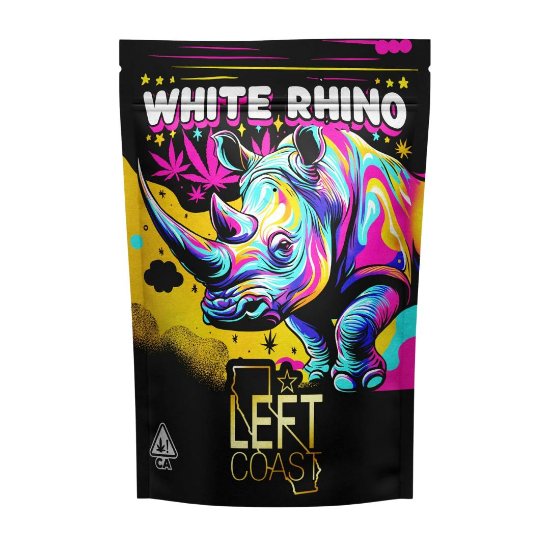 White Rhino - Small Flower Nugs (3.5G) - LEFT COAST