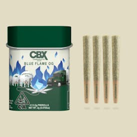 Blue Flame OG Preroll 4 Pack [2g total]