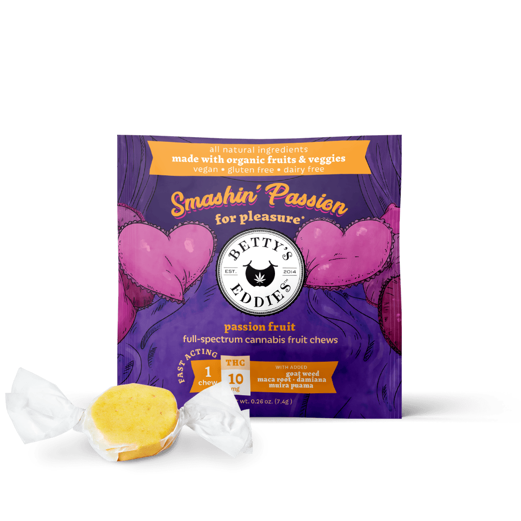 Smashin’ Passion Passionfruit [1pk] Aphrodisiac Fruit Chews