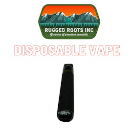 Rugged Roots | Disposable Rosin Garlic Fumez Cartridge 1g