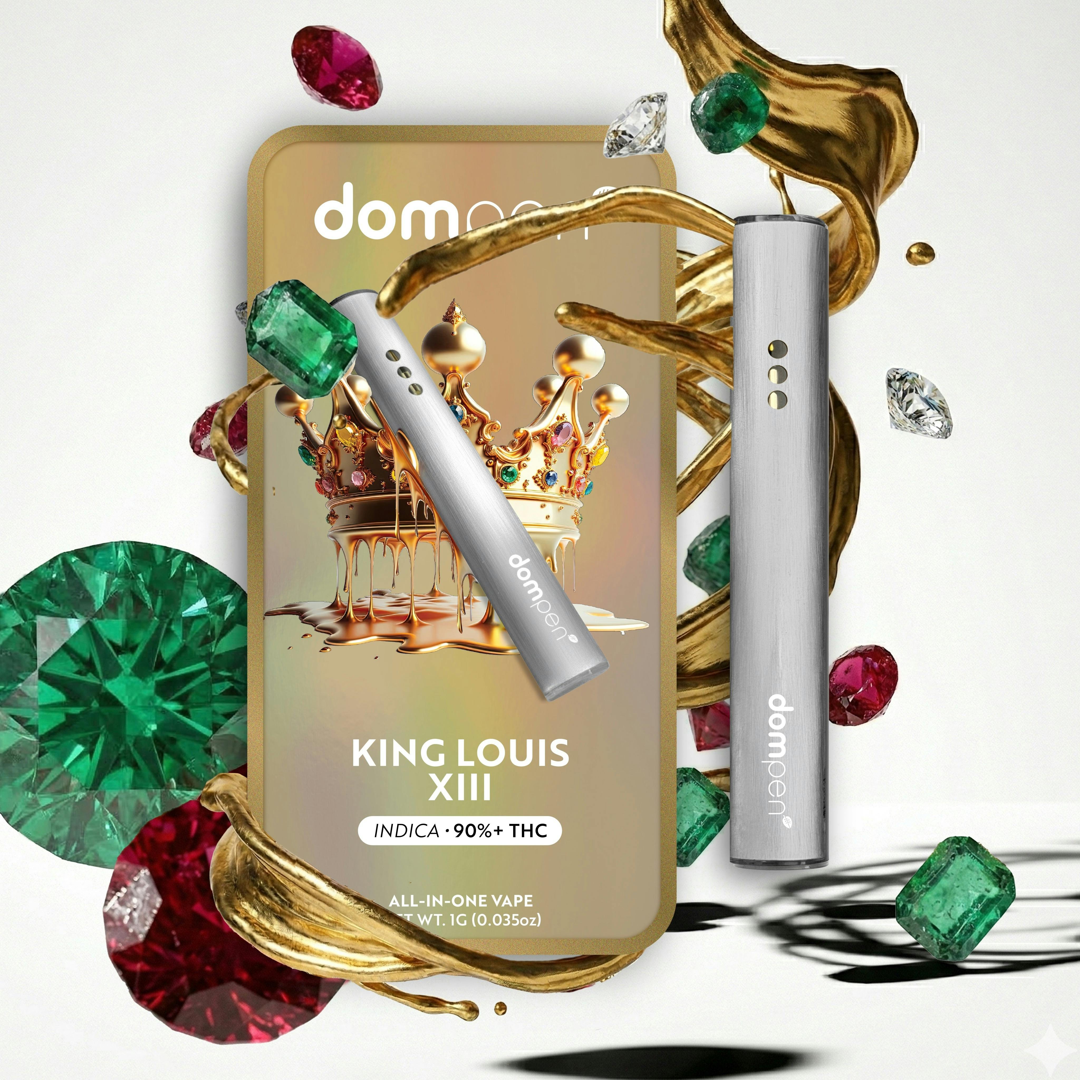 dompen — Louis XIII