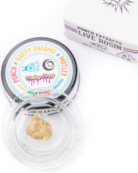 Pineapple Kush Breath Tier 4 Live Rosin Cold Cure Badder (1g)
