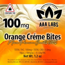 Orange Cream Bites - 100mg THC