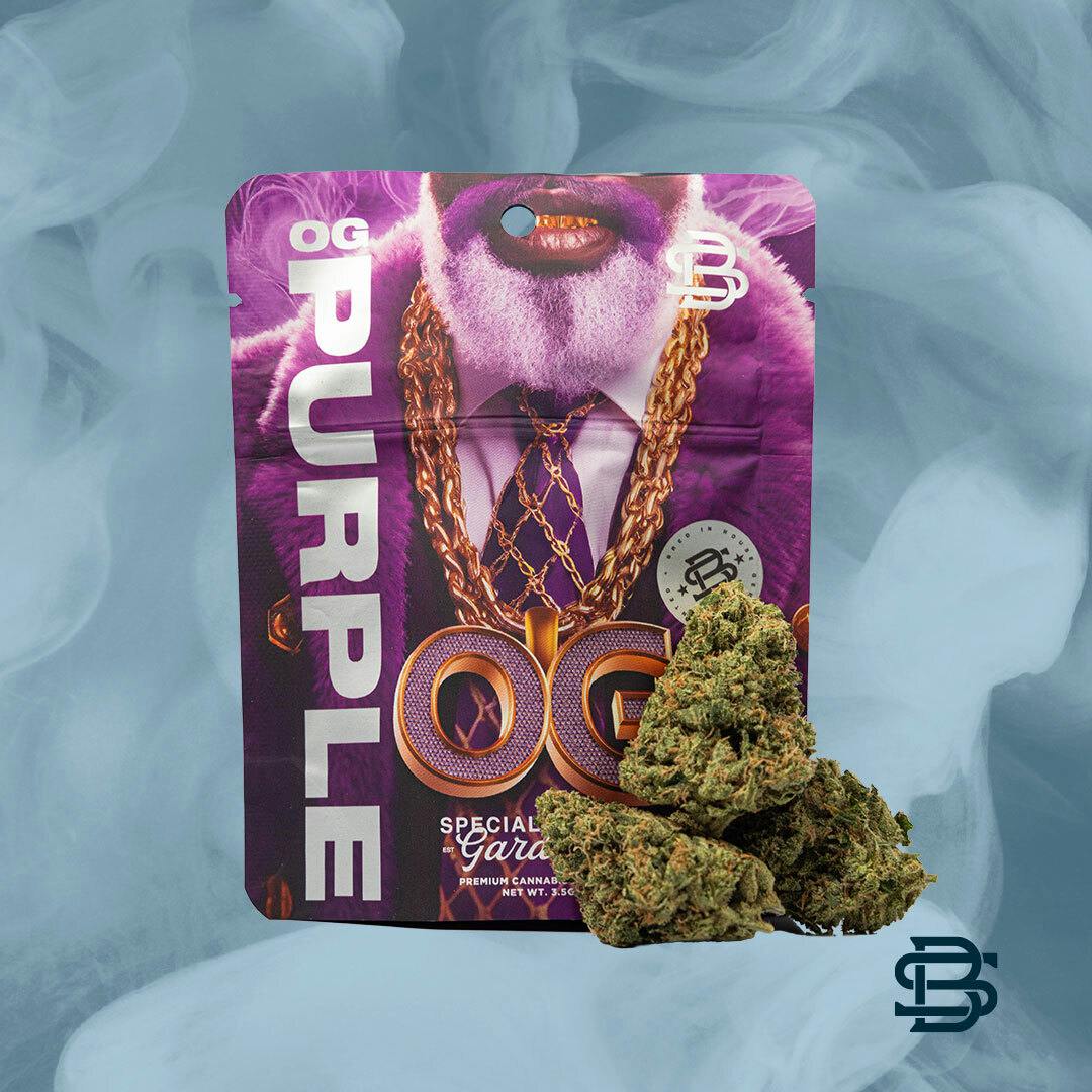 OG PURPLE- Prepackaged - 3.5G by Special Blend Gardens