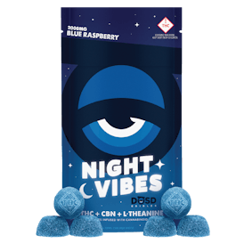 NIGHT VIBES - Blue Raspberry CBN + L-Theanine - 2000mg