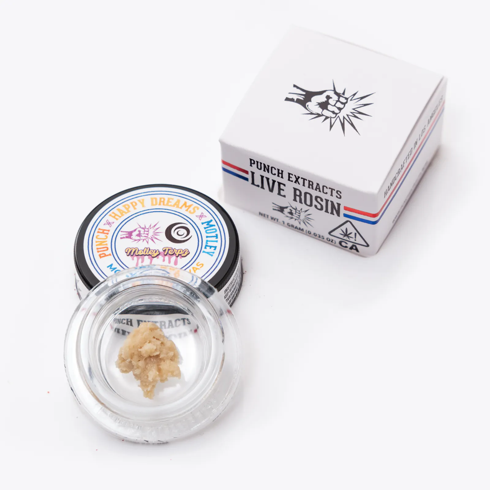 Punch Edibles & Extracts - Punch - Modified Papayas Tier 4 Live Rosin Cold Cure Badder (1g) Main Image