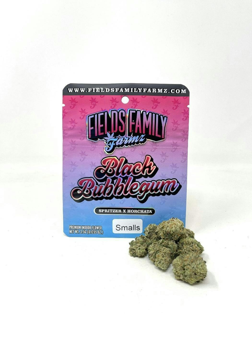 Fields Family Farmz: Black Bubblegum - 3.5 Bag