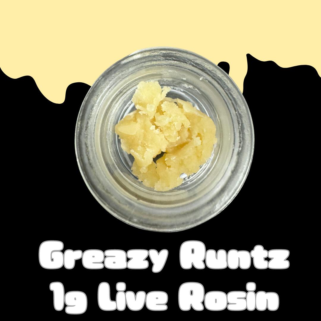 Greazy Runtz - Tier 2 Rosin 1g - Uniq Pressure
