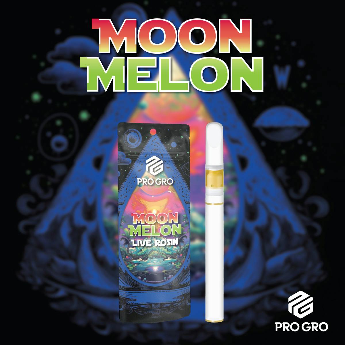Moonmelon Live Rosin Disposable | .5g by Pro Gro