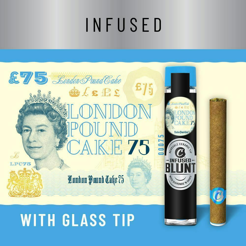 London Pound Cake #75 | Infused Blunt | 1.5g