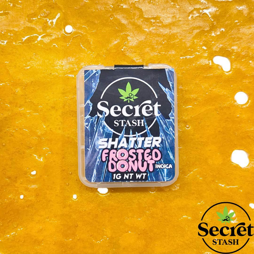 Secret Stash Shatter Frosted Donut 1g Secret Stash