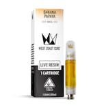 Banana Papaya Live Resin Cartridge - 1g
