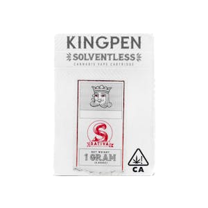 KINGPEN - [Kingpen] Solventless Cartridge - 1g - Pink Drink (S)
