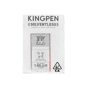 KINGPEN - Lemon Cherry Gelato Hybrid Kingpen Solventless | 1g Vape Cartridge