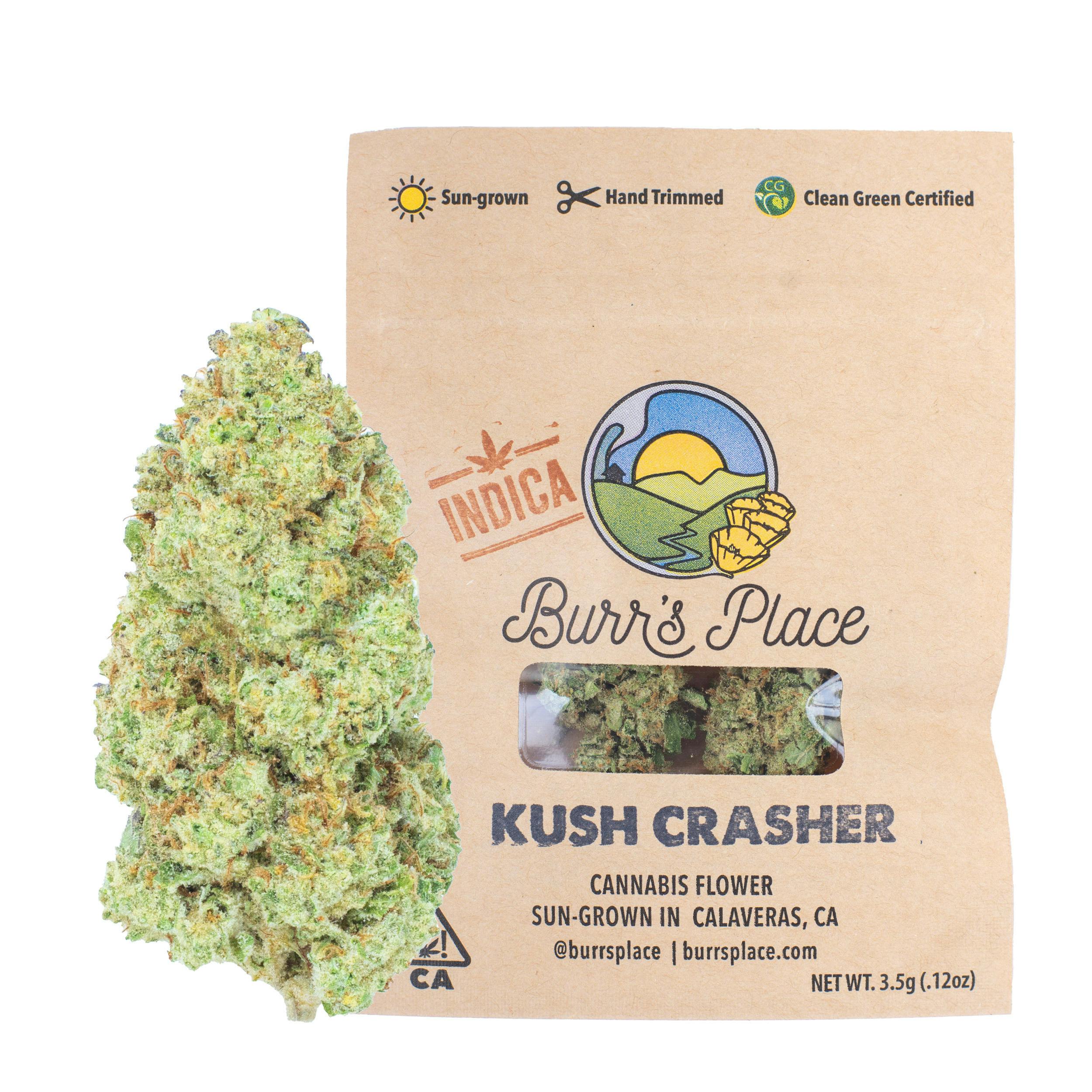 Burr's Place | Kush Crasher - 28g Bag (Indica)