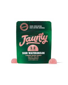 JAUNTY - Sour Watermelon | 2:1 | CBD:THC | 20mg | 2pk