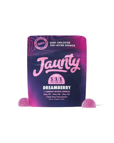 Jaunty - Dreamberry | 1:1:1 | THC:CBD:CBN |20mg | 2pk