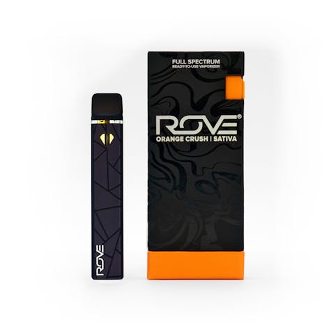 Rove - Orange Crush | Melted Diamond Live Resin Vaporizer | 1.0g (Ready-To-Use)