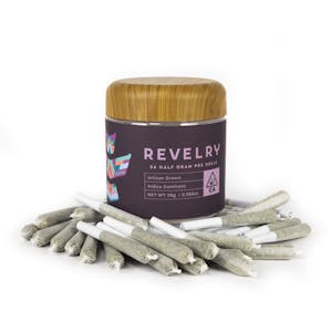 Revelry Herb Co - Revelry Pre-roll 56pk- Mint Sorbet 31%