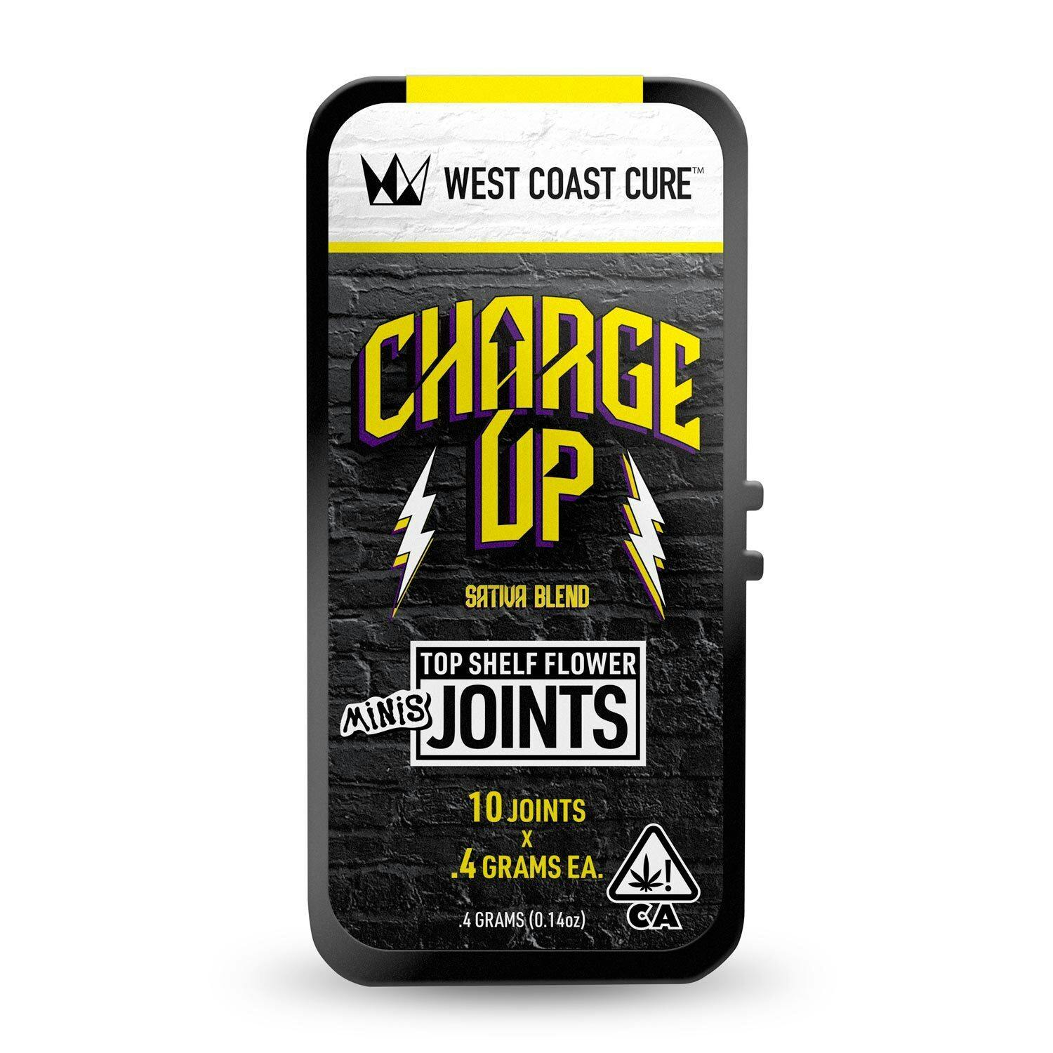 Charge Up - Top Shelf Joints .4g 10pk - West Coast Cure