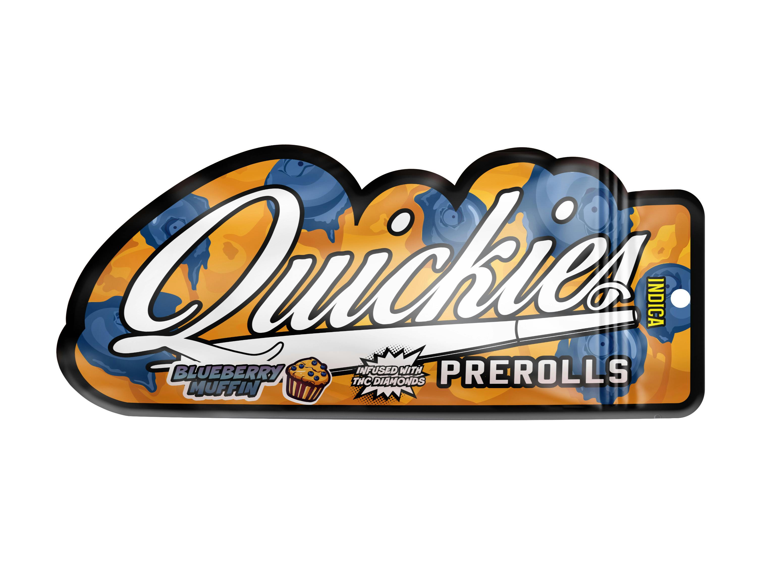 Quickies Prerolls: Blueberry Muffin