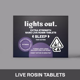 Extra Strength Sleep Rosin Tablets 300mg