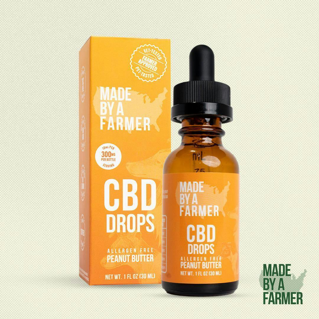 Pet Drops | Peanut Butter Tincture | 300mg CBD | 30mL at Dealz Cannabis Collective