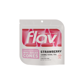 Strawberry Cones - High Dose 100mg | 5 pack | 20mg