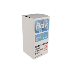 Cookies and Cream Cones - Megadose 100mg | 1 pack | 100mg
