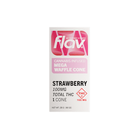 Strawberry Cones - Megadose 100mg | 1 pack | 100mg