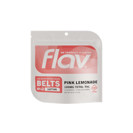 Pink Lemonade Belts - Standard Dose 100mg | 10 pack | 10mg