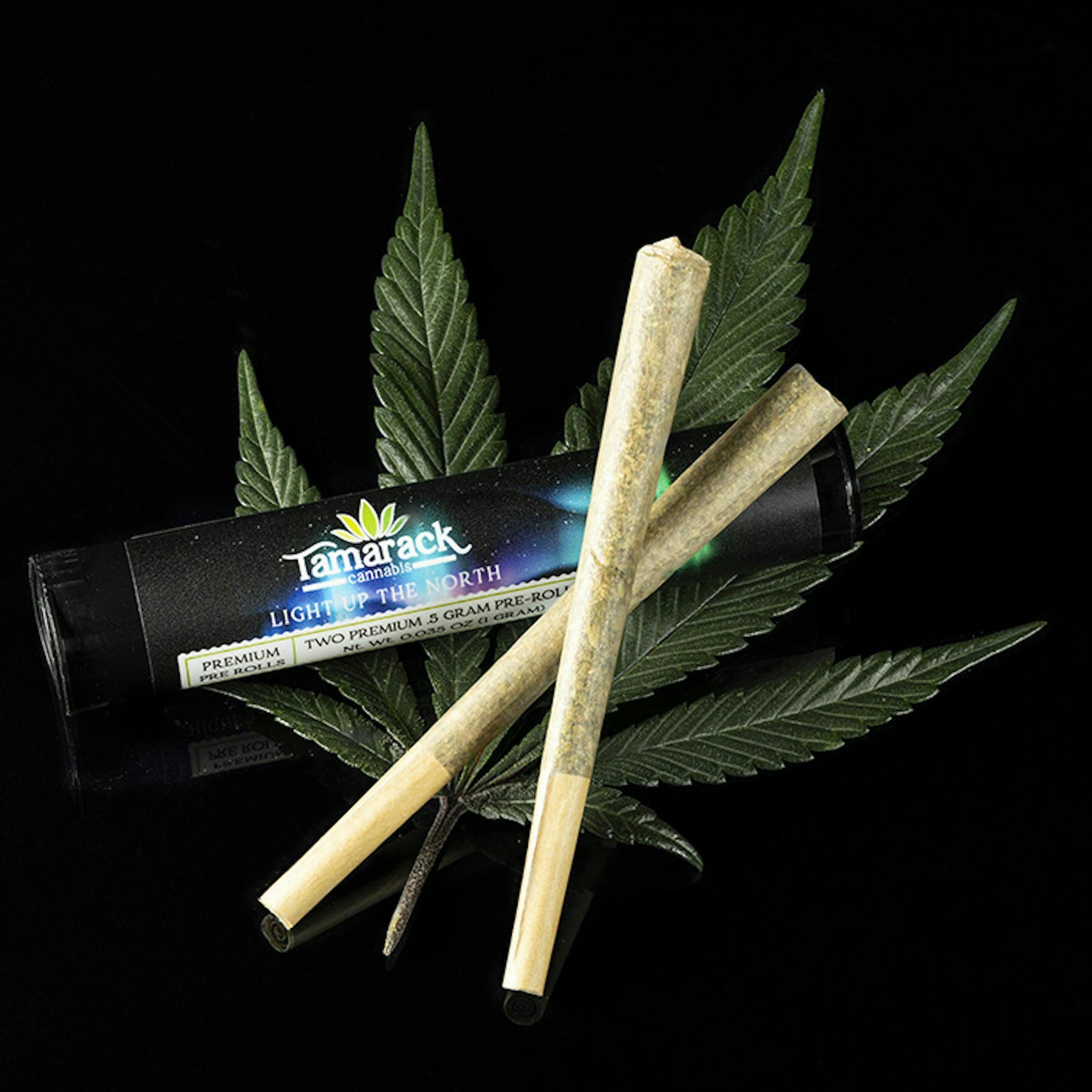 Kush Mint Pre Roll Pack 1g (.5g x 2) by Tamarack Cannabis