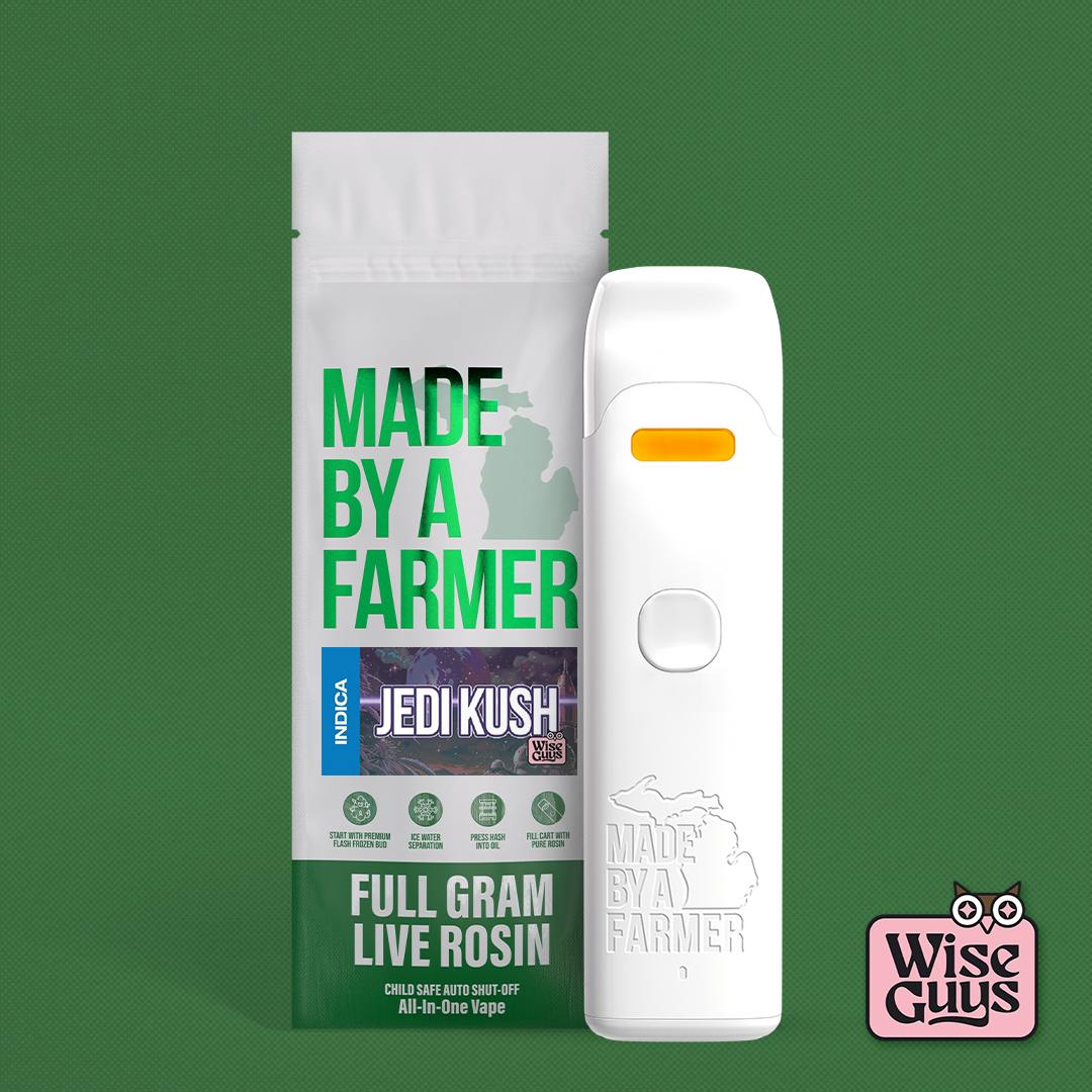 MBAF | Live Rosin 1G | Jedi Kush by Made By A Farmer