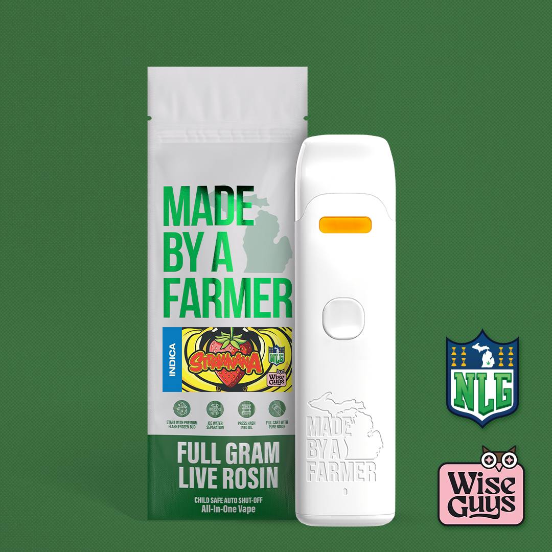 Live Rosin Vape Strawnana