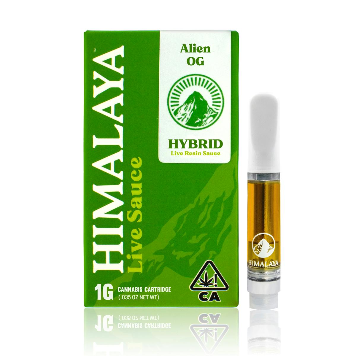Alien OG (Live Sauce) Cartridge- 1G