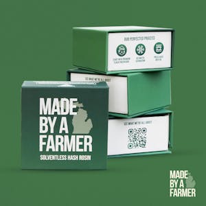 MADE BY A FARMER - Strawnana - 1G Live Hash Rosin Made by a Farmer