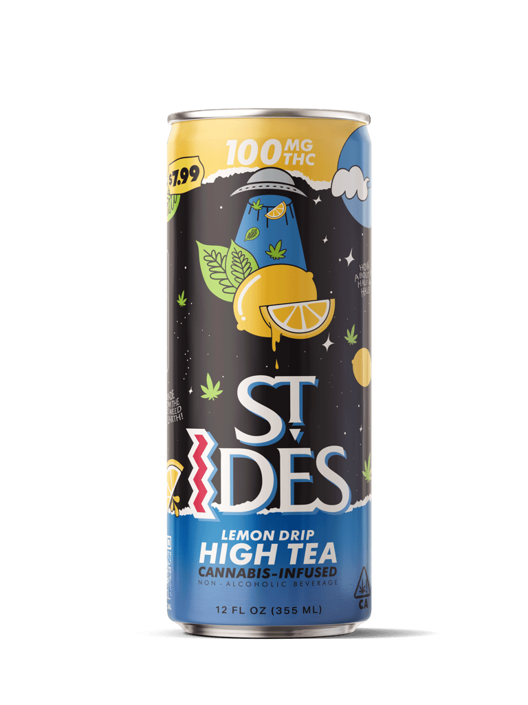 Lemon Drip High Tea | Non-Carbonated | 100mg | 12 fl oz