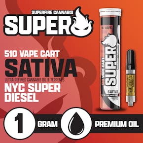 Superfire | Vape Cart - NYC Super Diesel | 1g