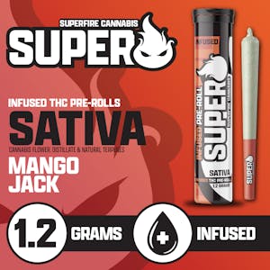 Superfire Cannabis - Superfire | Mango Jack | 1.2G PREROLL
