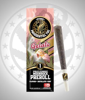 Presidential THC Moon Rock Preroll - Gelato (1g)