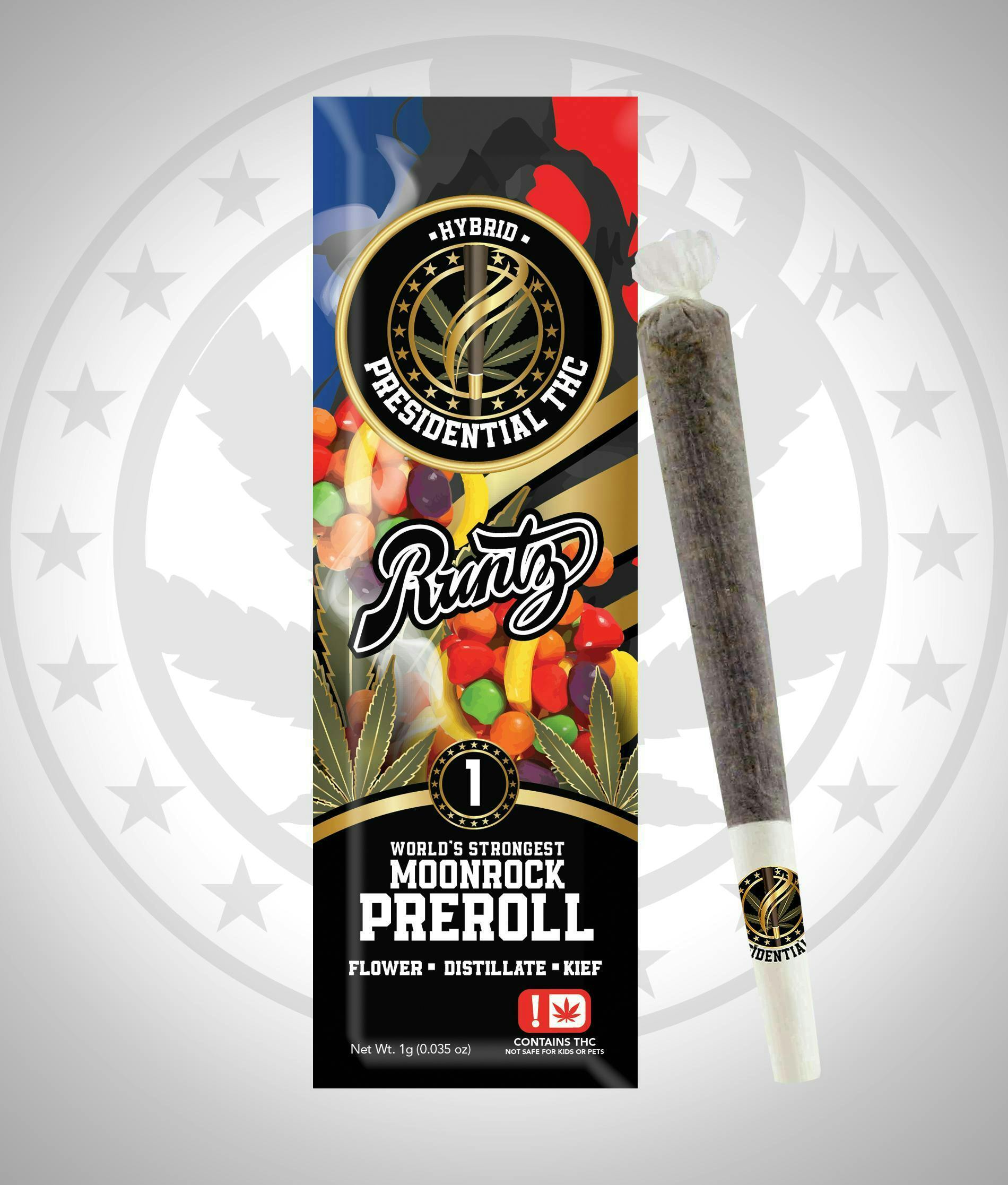 Runtz | Moon Rock Preroll Infused Joint | 1g