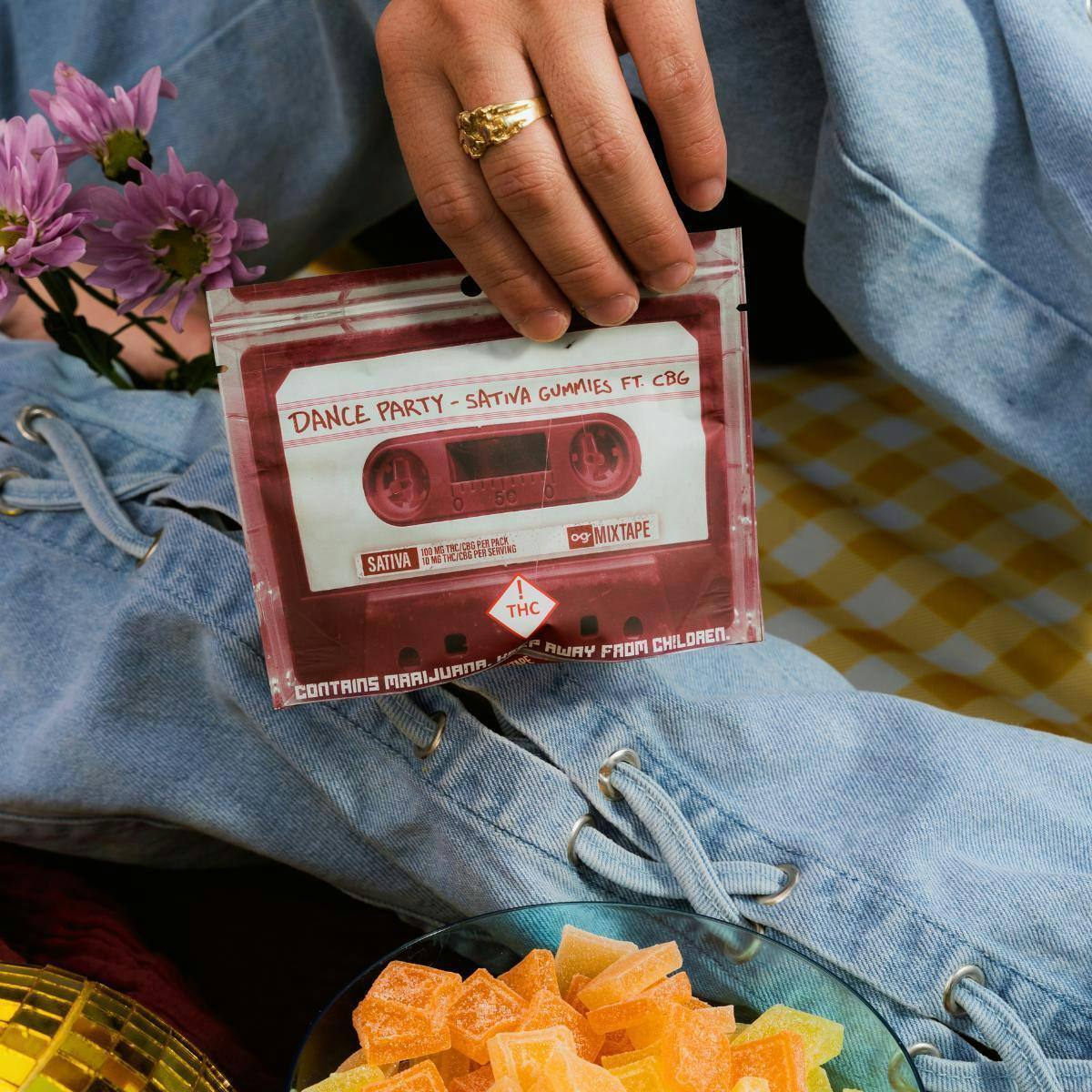 Dance Party - Sativa Gummies Ft. CBG (100mg) by og Mixtape