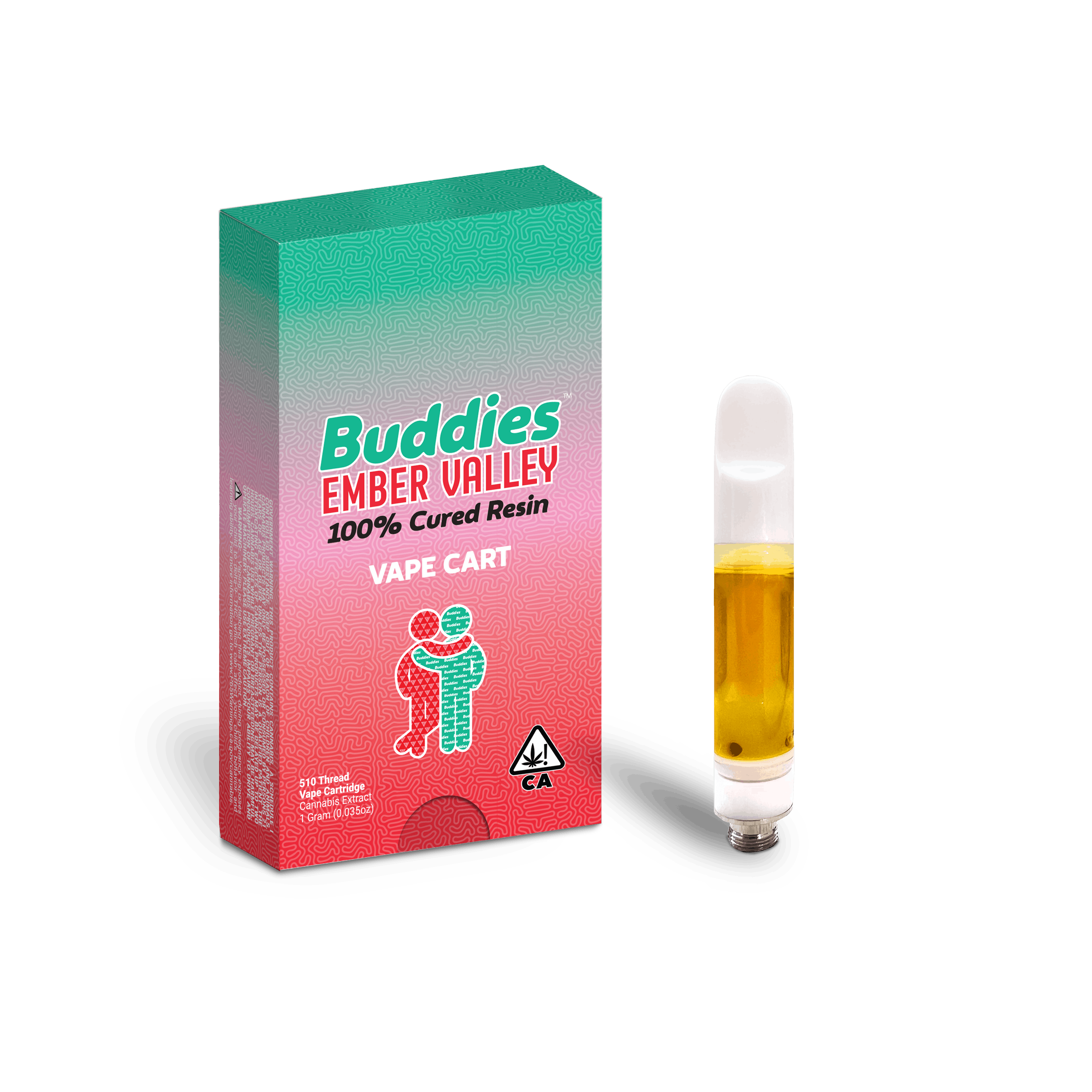 Buddies x Ember Valley Cured Resin Point Break 1g Vape Cart (S) - Buddies  Brand