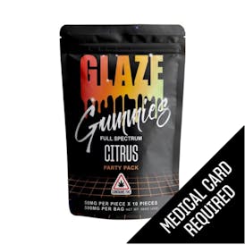 Glaze | Full Spectrum | Citrus Party Pack | 500mg (MED)