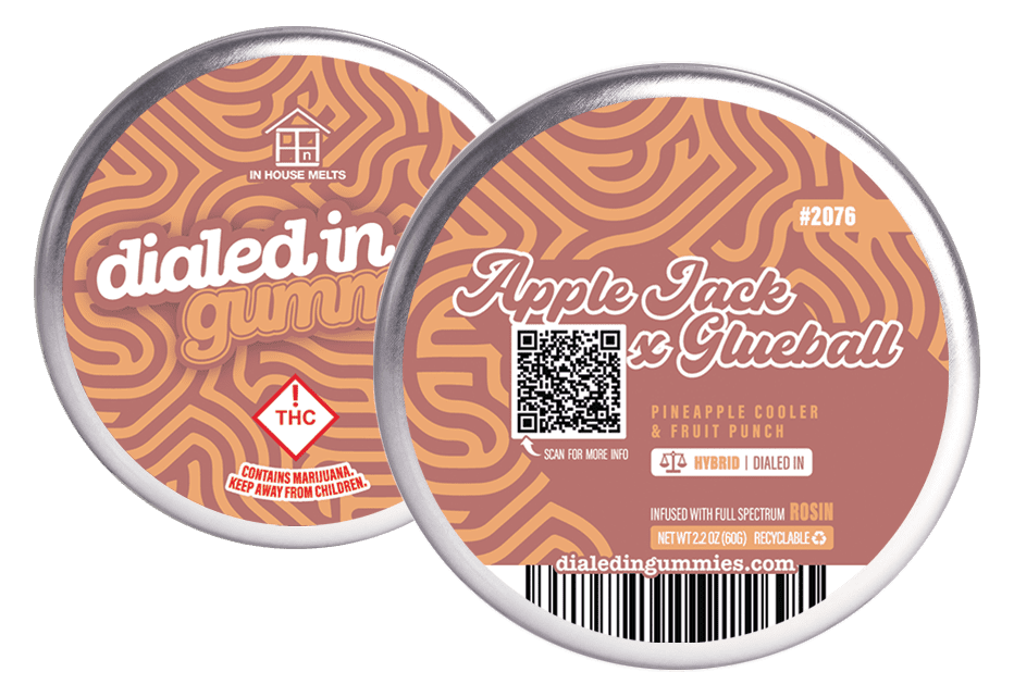 Apple Jack x Glueball [#2076] Fruit Punch & Pineapple Cooler | 100mg ...