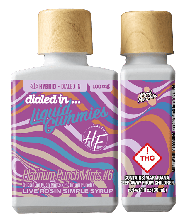 Platinum Punch Mints #6 [Batch #378] Live Rosin Simple Syrup | 100mg