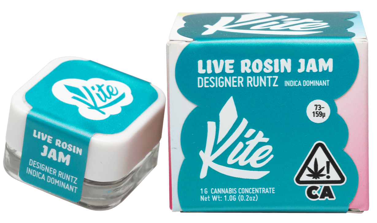 Designer Runtz Live Rosin Jam - 1g - Kite