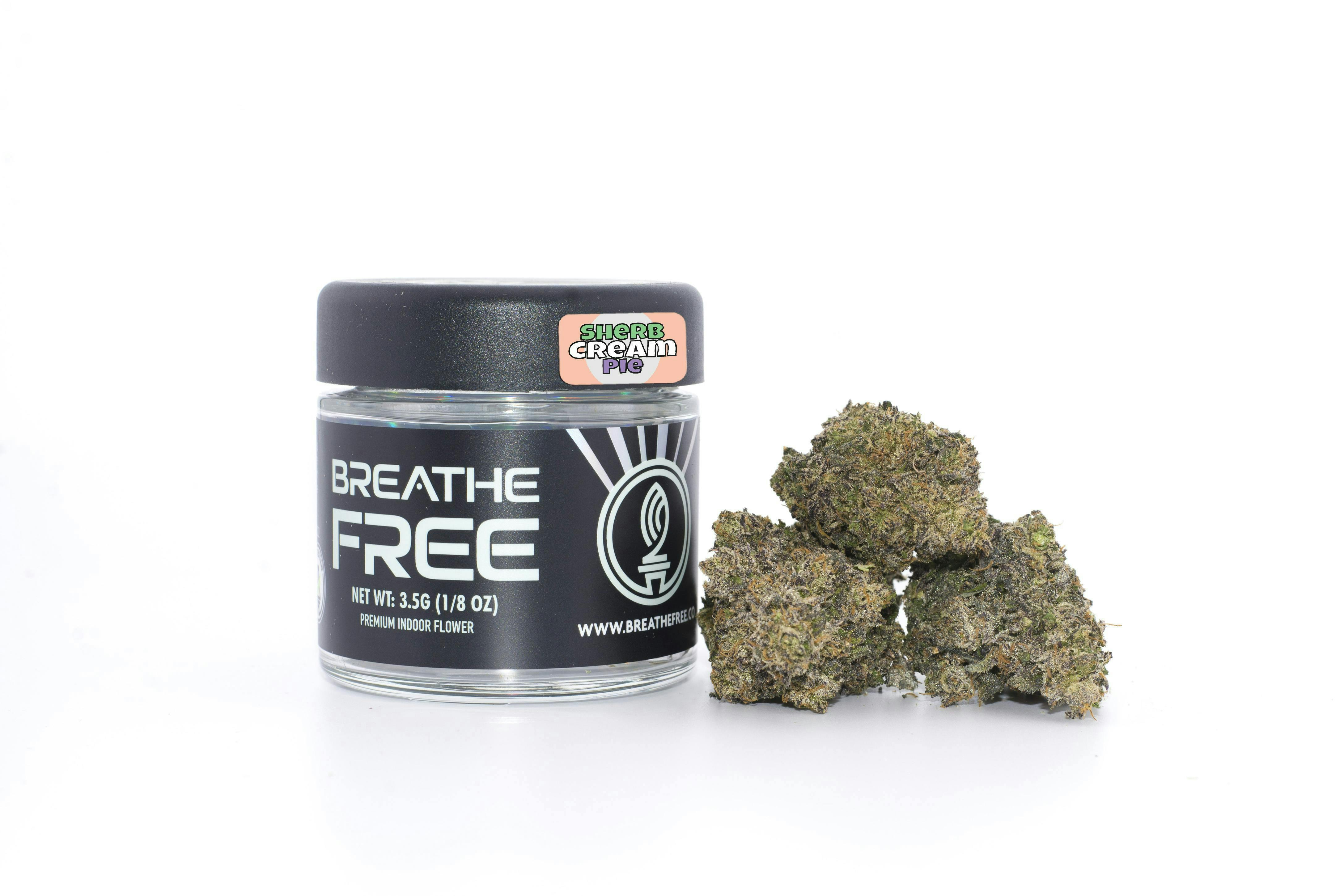 Sherb Cream Pie | Big Buds | 3.5g by Breathe Free