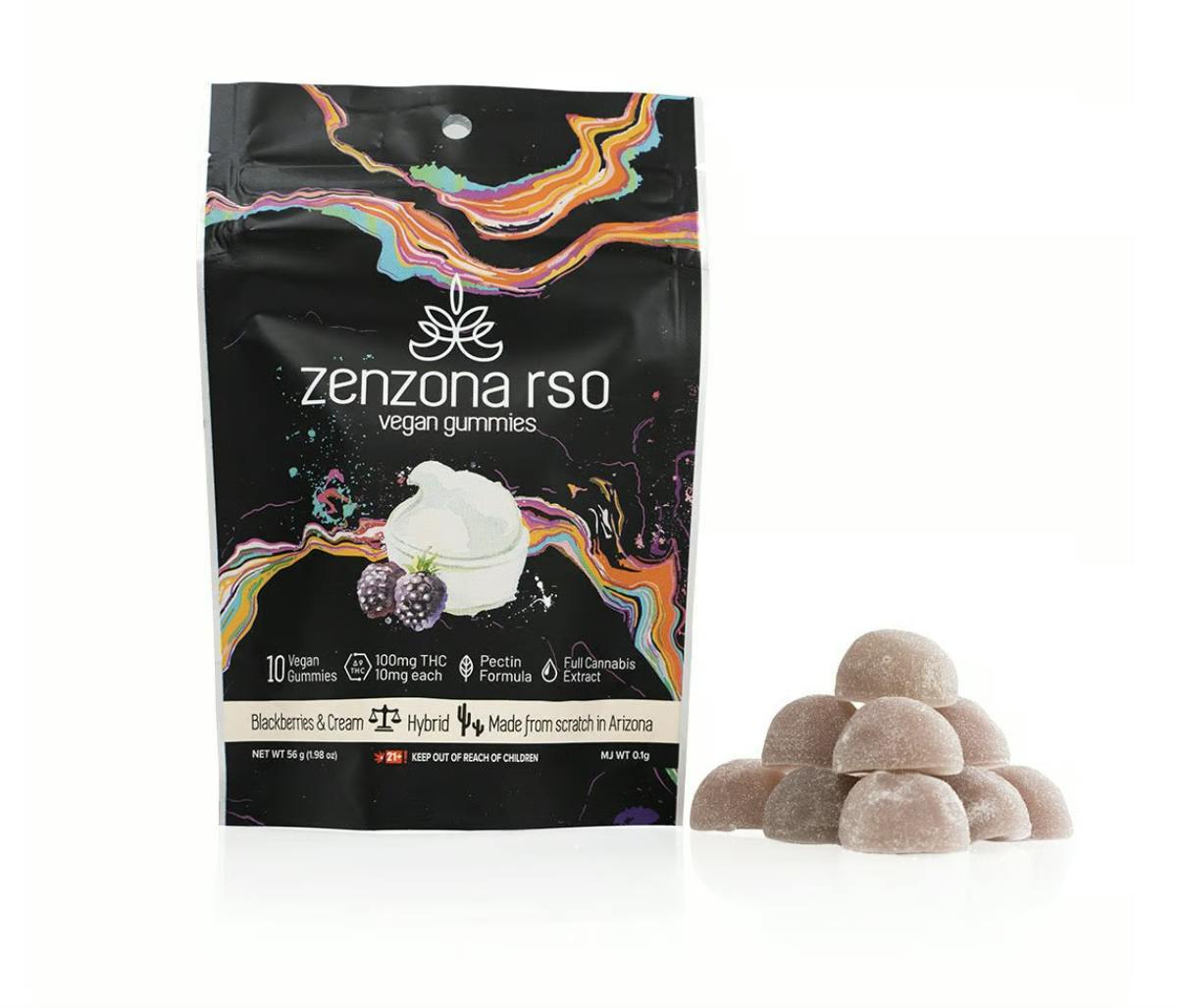 Blackberries & Cream RSO - Hybrid (100mg)